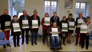 Remise des panneaux de prévention aux communes de la région d'Alençon